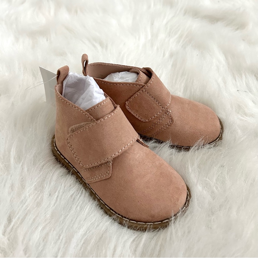 H&M Toddler Ankle Boots – Blush Pink | Size US 5.5 (EU 20/21)